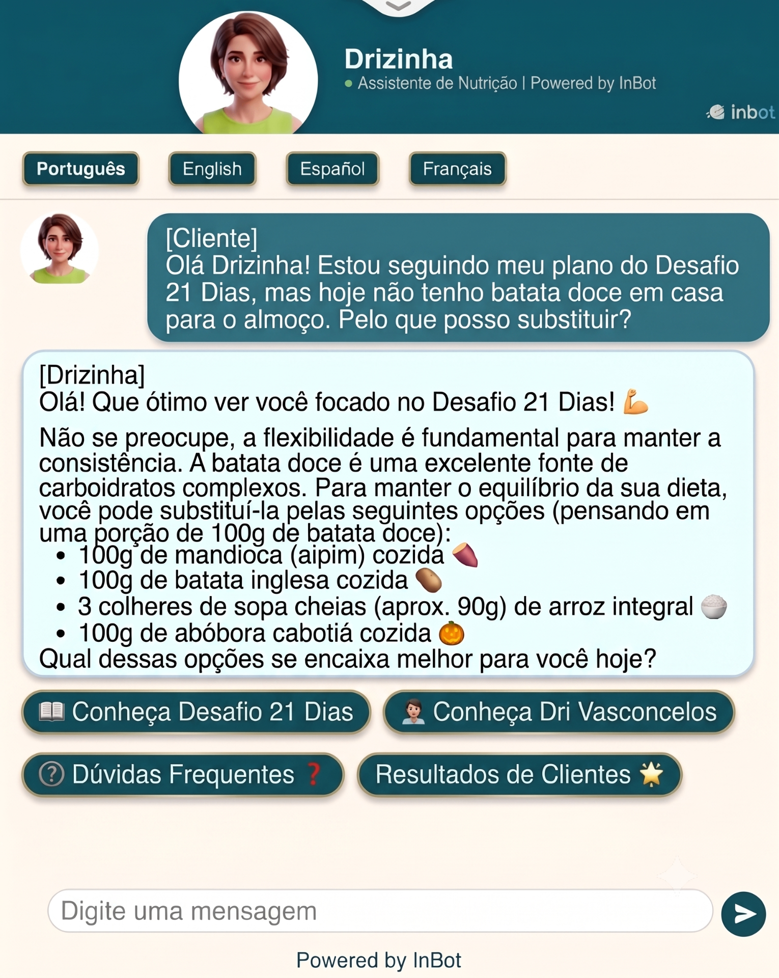 Drizinha, assistente virtual